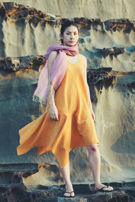 Babaghuri 2012 summer: Rectangular Hem Dress