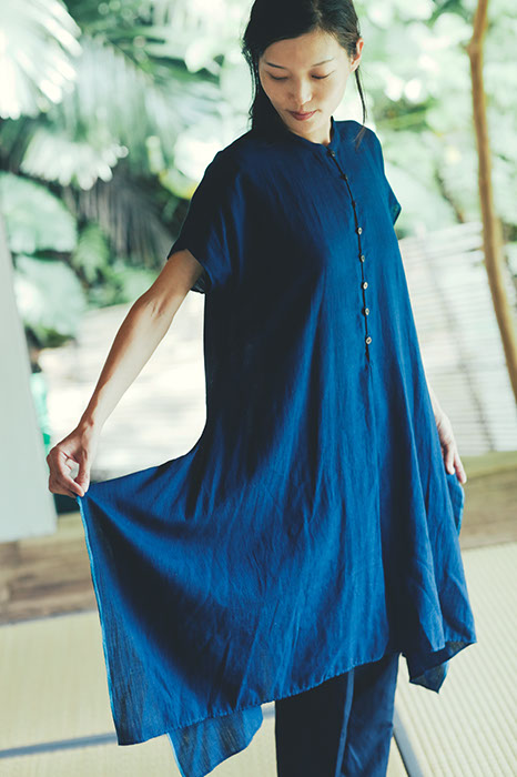 Babaghuri: Cotton Khadi Dress