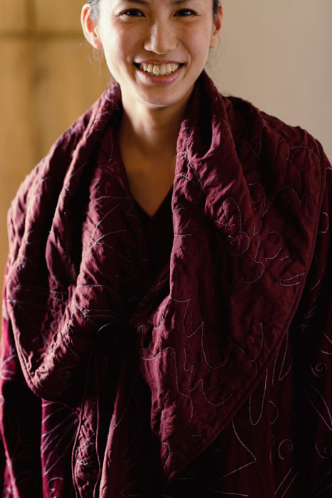 Jurgen Lehl 2011 winter: Hand Quilted Coat Made of Indian Wool
