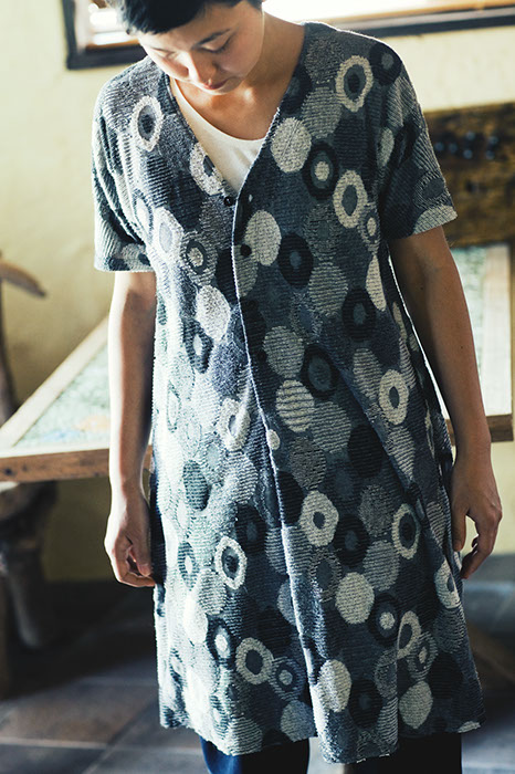 Jurgen Lehl 2012 summer: Dress Made of Cotton Pile