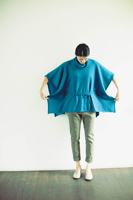 Poncho Made of Cashmere